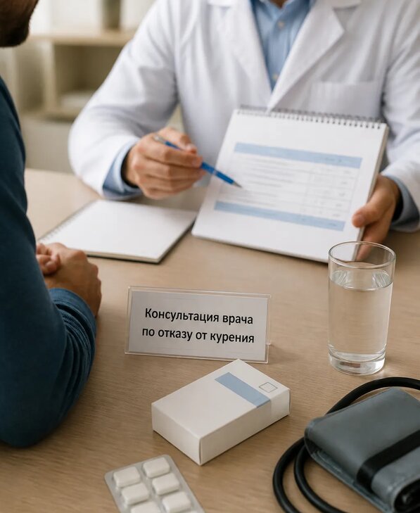 Консультация врача по отказу от курения для взрослых в Междуреченске